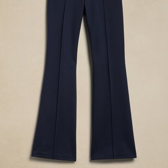Banana Republic Flare Everywhere Ponte Pant size XXL Navy - Picture 5 of 5